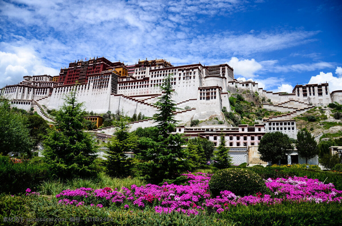 布达拉宫 西藏 唯美 拍摄 旅游 旅游摄影 人文景观