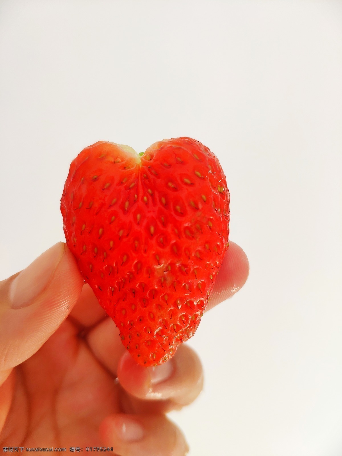心形草莓 美味 形状 心 草莓 生物世界 水果
