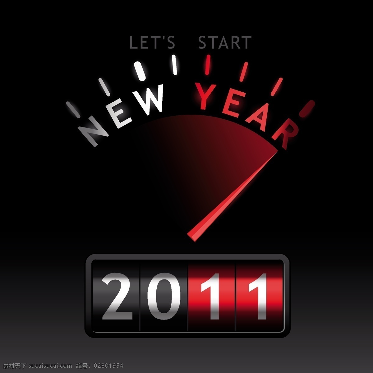 2011 新年 英文 字体 矢量图 节 图 英国 维特征 新的一年 里程表 矢量 艺术字