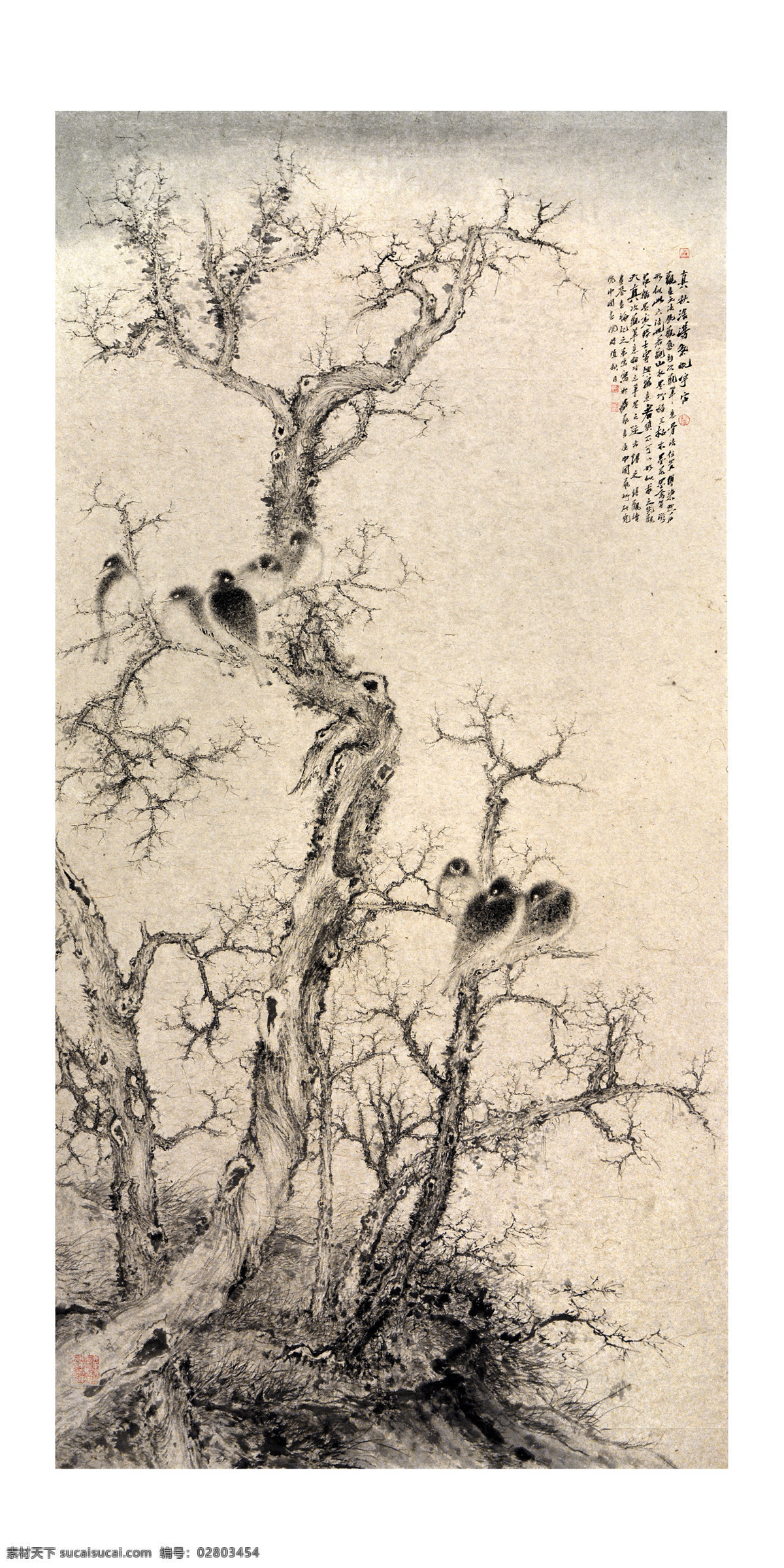 国画 花鸟画 国画花鸟 中国水墨 笔墨 中国画 文化艺术 绘画书法 国画与书法