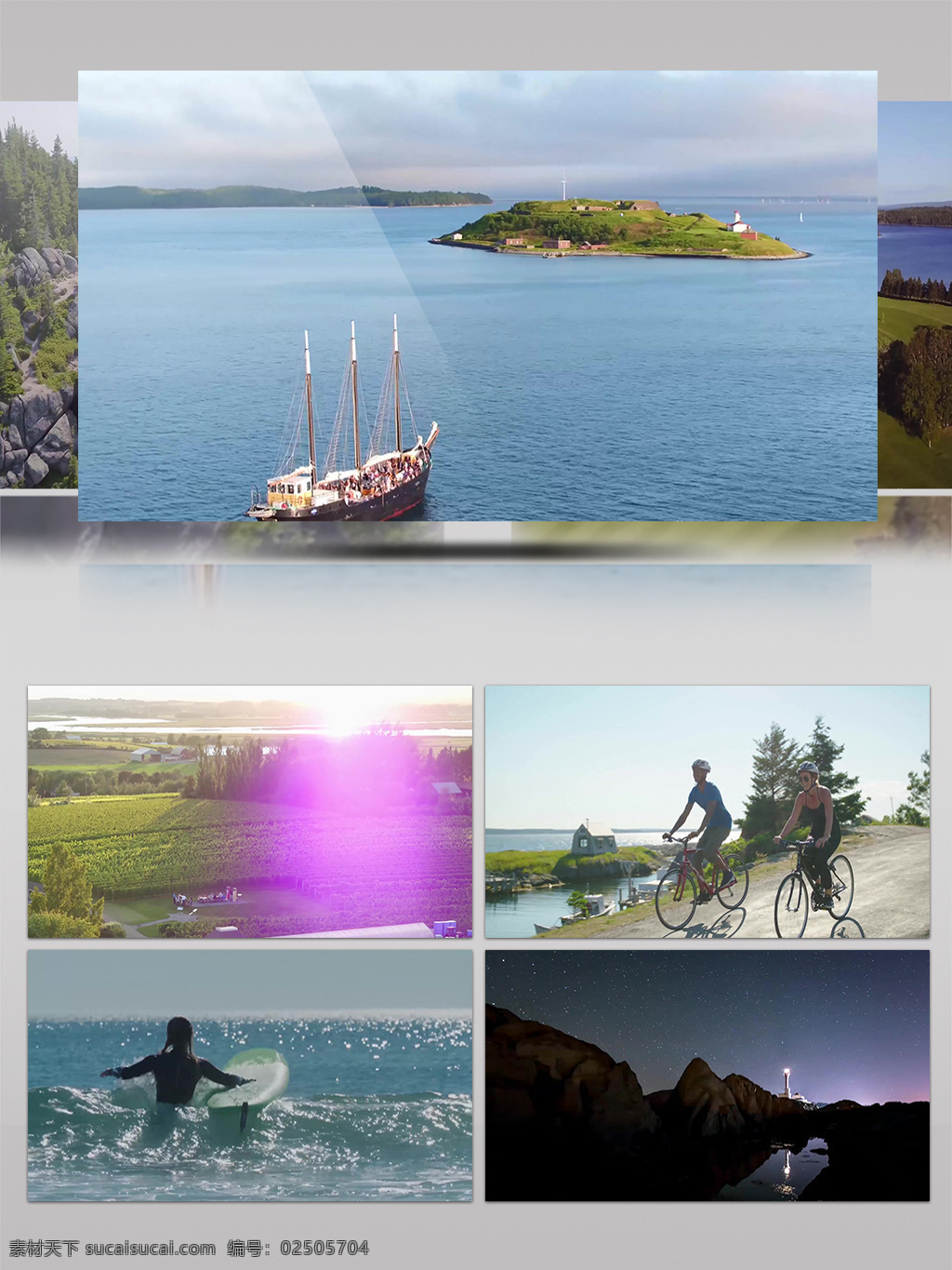 4k 美丽 加拿大 东海岸 新斯科舍 旅游 冲浪 夏日 唯美 浪漫 魅力 度假 观光 骑行 游船 风光