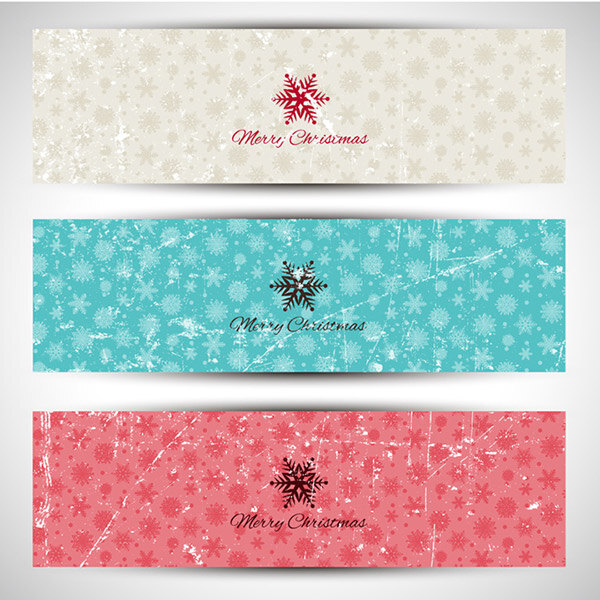 做 旧 效果 雪花 banner 矢量 做旧效果 圣诞节 merrychristmas 复古矢量素材 底纹背景 节日素材 白色