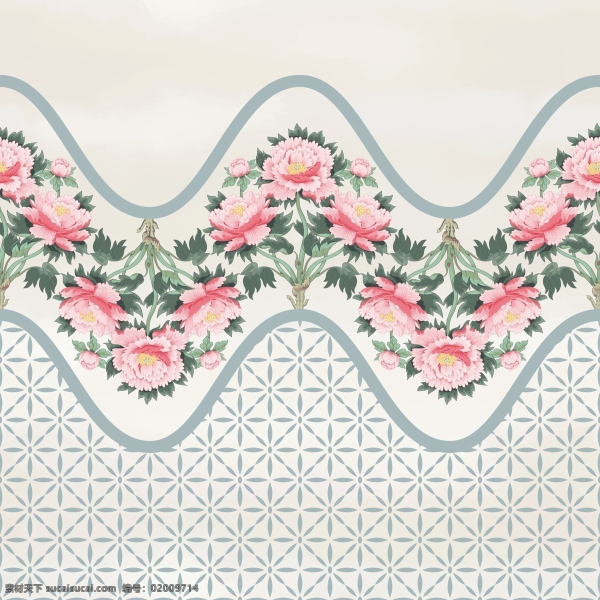 粉色 牡丹 植物 背景 图案 花朵 底纹