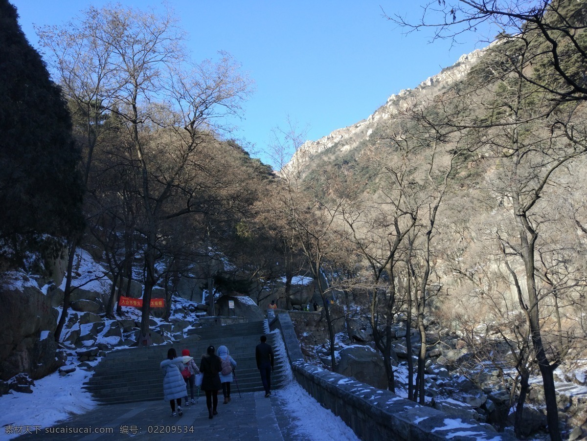 泰山风景 泰山 泰山十八盘 泰山美景 五岳泰山 泰山远瞭 旅游 国内旅游 泰山雪景 白雪泰山 泰山树木 树木 泰山植被 泰山阳光 光线 泰山日出 泰山建筑 游客 自然景观 自然风景