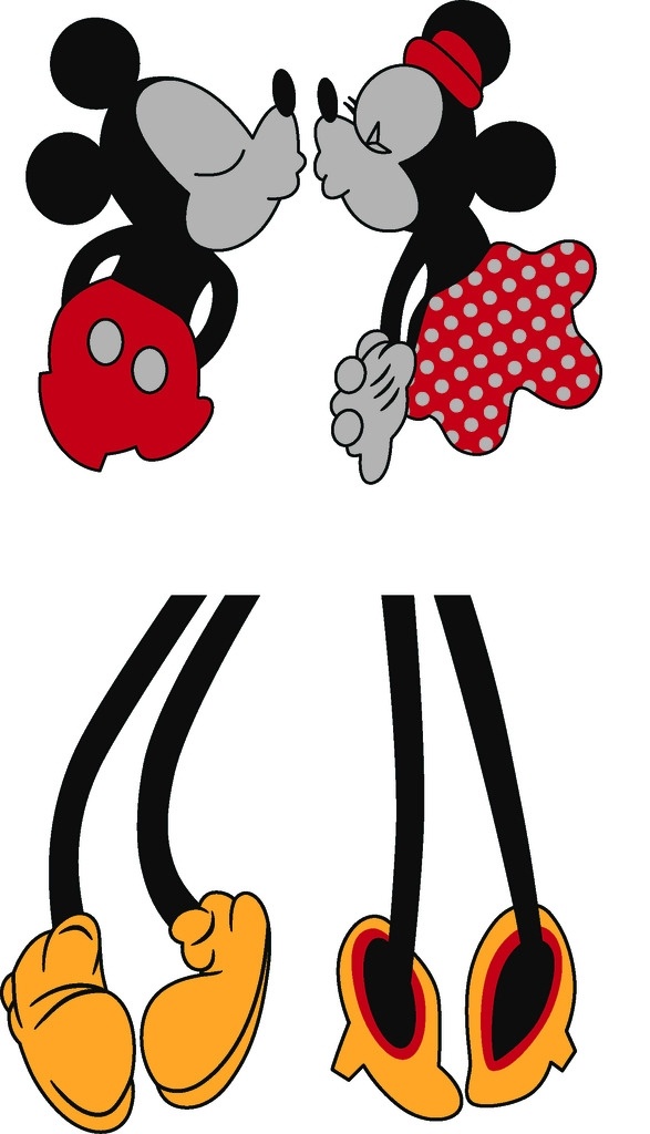 套装米奇米妮 坐着的米奇 字母 mickey 迪士尼 动画 卡通 米老鼠 米奇 高飞 mouse 伸手米奇 米妮 服装设计