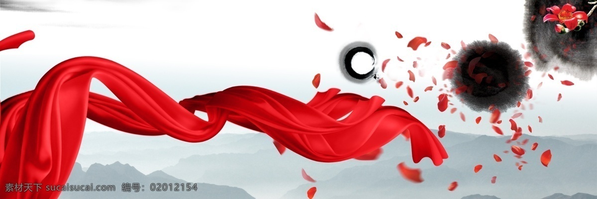 飘带中国风 模版下载 红丝带 飘带 礼带图片 喜庆 节日 庆祝 祝福