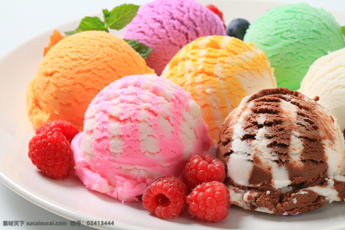 水果 冰 激 淋 水果冰淇淋 覆盆子 冰淇淋 冰激淋 甜品美食 美味 美食图片 餐饮美食