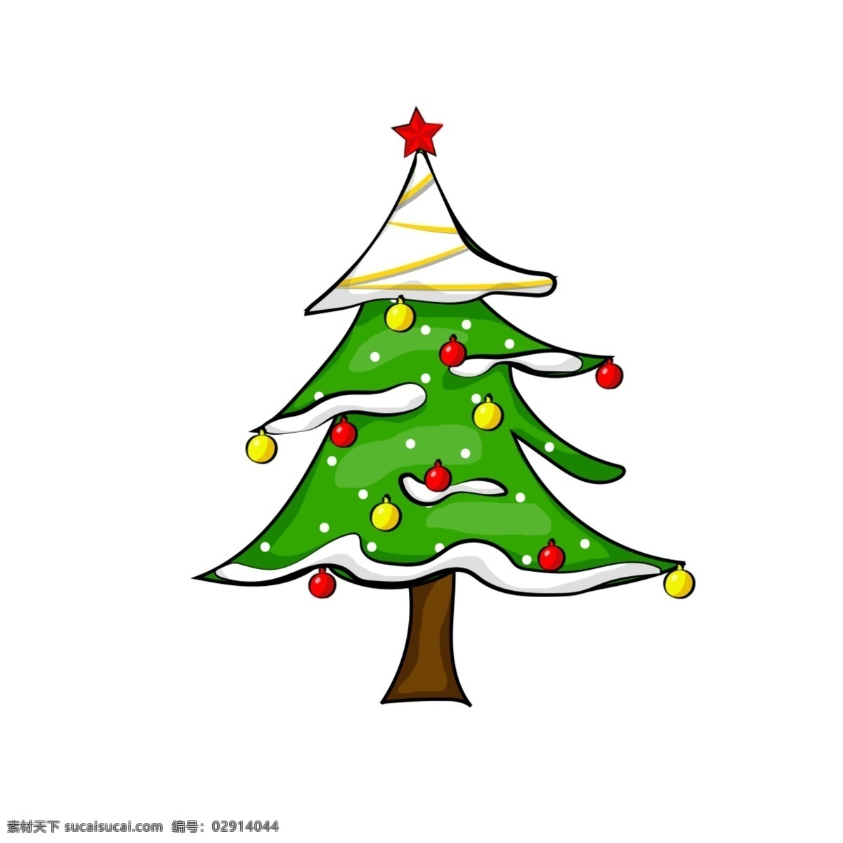圣诞 矢量 圣诞树 装饰 元素 装饰物 矢量元素 节日 树