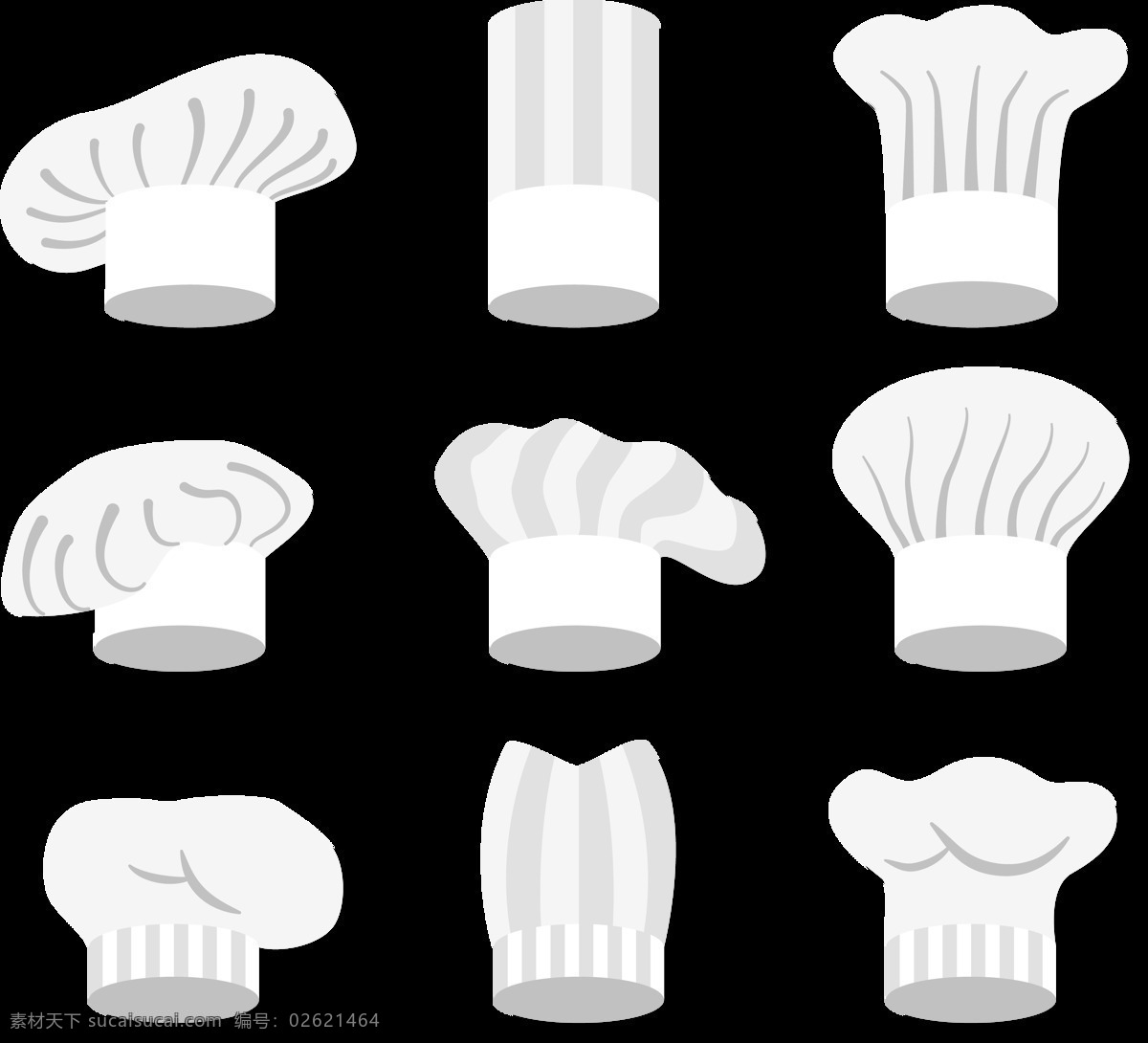 扁平 风格 各种 厨师 帽 免 抠 透明 图 层 中餐厨师帽 西餐 logo 卡通厨师 厨师卡通 手绘厨师帽 简约厨师帽 卡通厨师帽 各种厨师帽 白色厨师帽 厨师帽