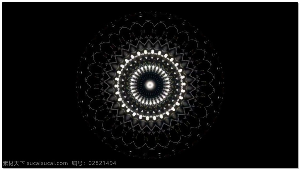 白光 离子 动感 粒子 光效 视频 黑暗圆圈 光粒子 光表 高清视频素材 3d视频素材 特效视频素材