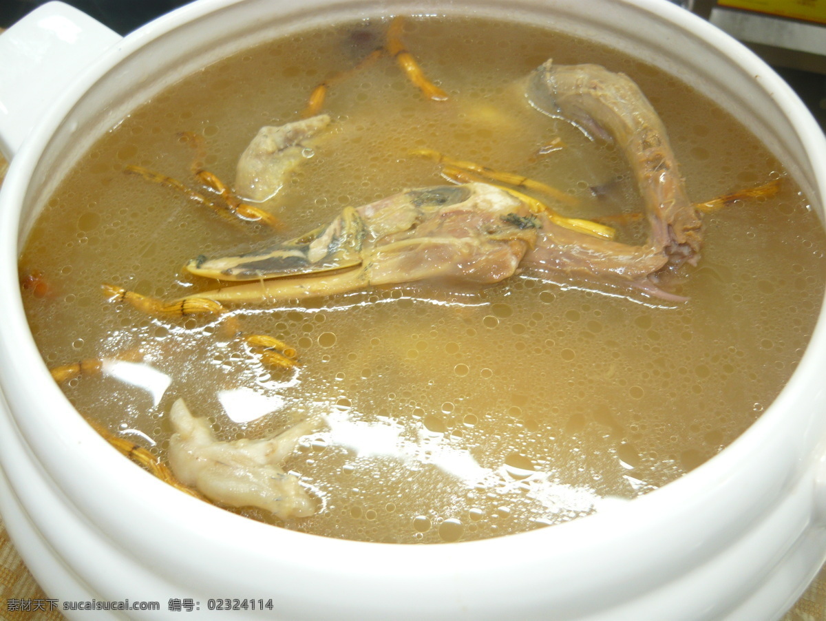 金 石斛 虫草 煲 水 鸭汤 传统美食 餐饮美食
