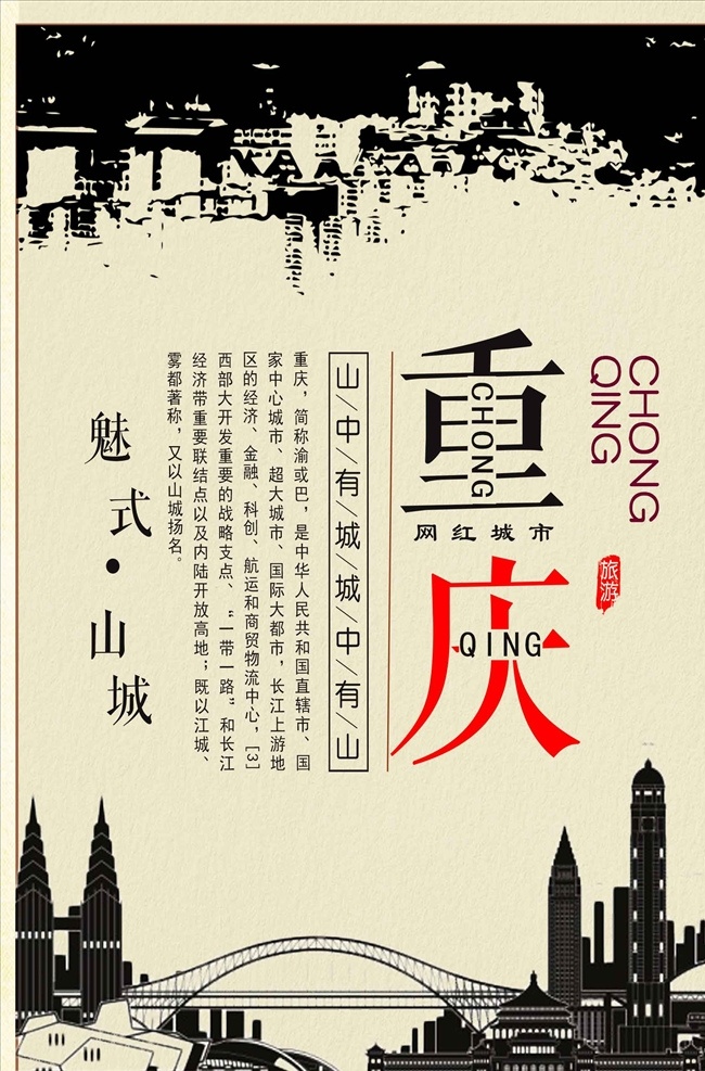 简约 复古 重庆 宣传海报 重庆建筑 旅游重庆 重庆小面 重庆特产 重庆地标 重庆雾都 文明城市 重庆旅游宣传 山城重庆 雾都重庆 桥都重庆 美丽重庆 飞去不可 旅游 旅游海报 旅游宣传 重庆特色 重庆魅力 重庆宣传海报