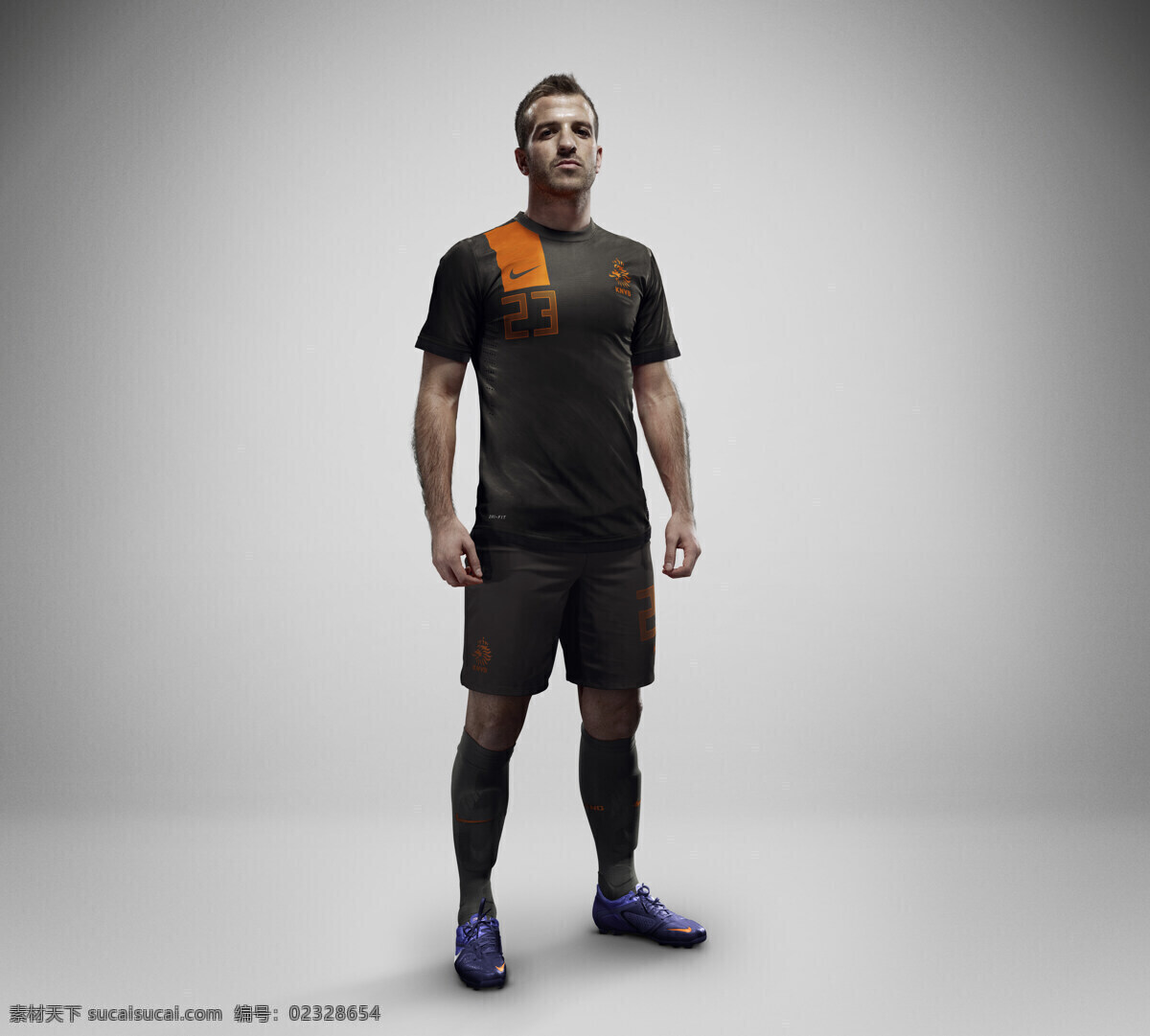 nike 广告宣传 平面广告 体育运动 文化艺术 足球 系列 平面 荷兰国家队 范德法特 矢量图 日常生活