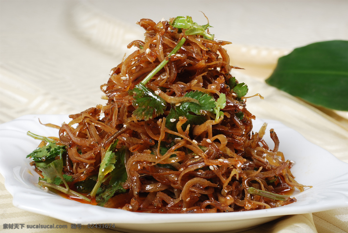 香辣银鱼丝 美食 传统美食 餐饮美食 高清菜谱用图