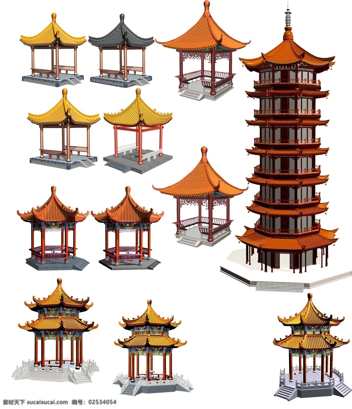 亭子 自然 景观 乡村 自然景观 建筑园林