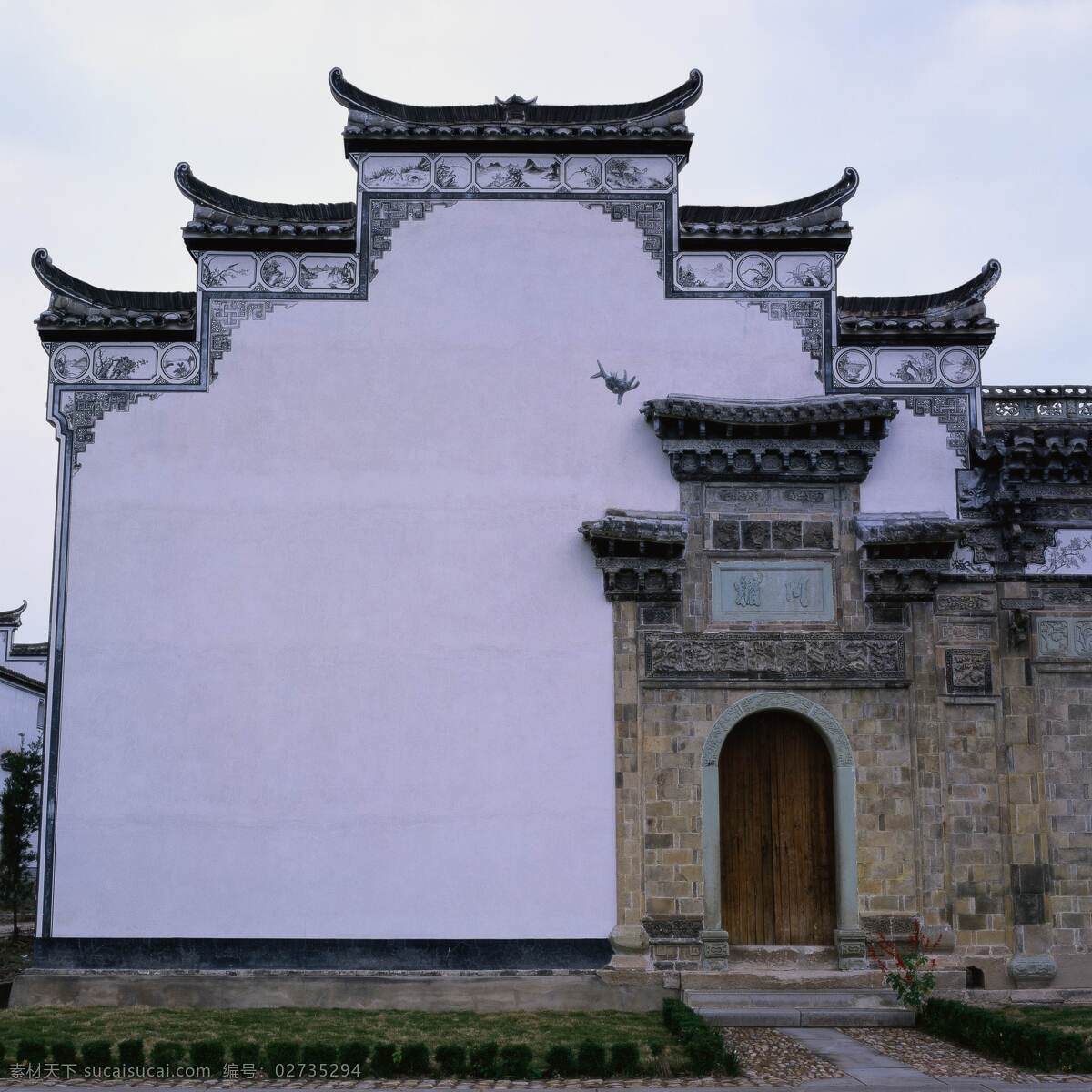 中国古风建筑 古风 古色古香 老 墙 古 风格 墙壁 自然景观 建筑景观 古今建筑合集 摄影图库