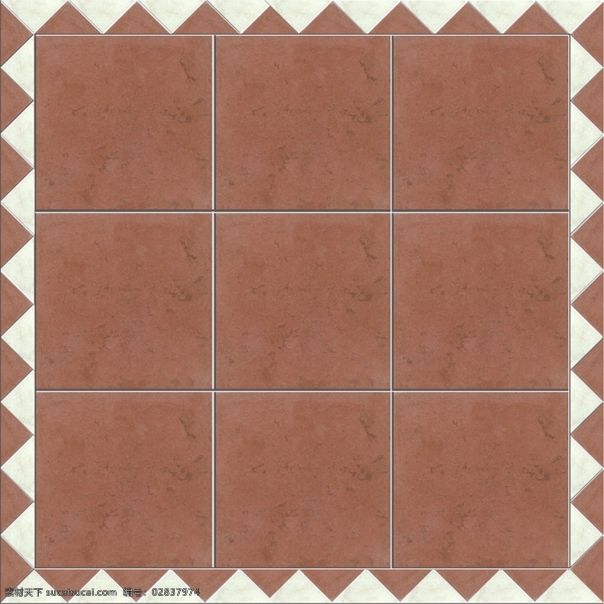 意大利 风格 地砖 棕红色 方块 纹理 质感 分层 背景素材