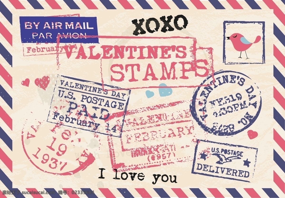 情人节 邮票收藏 老式的 爱情 旅行卡 邮票 邮件 信封 信 护照 邮政 可爱 签证 天 明信片 复古卡 情人卡 白色