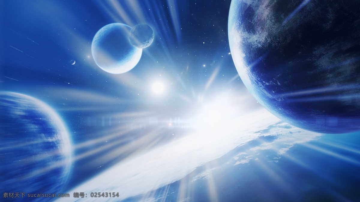 科技 感 宇宙 光点 广告 背景 广告背景 光线 光芒 科技感 阳光 地球 星球