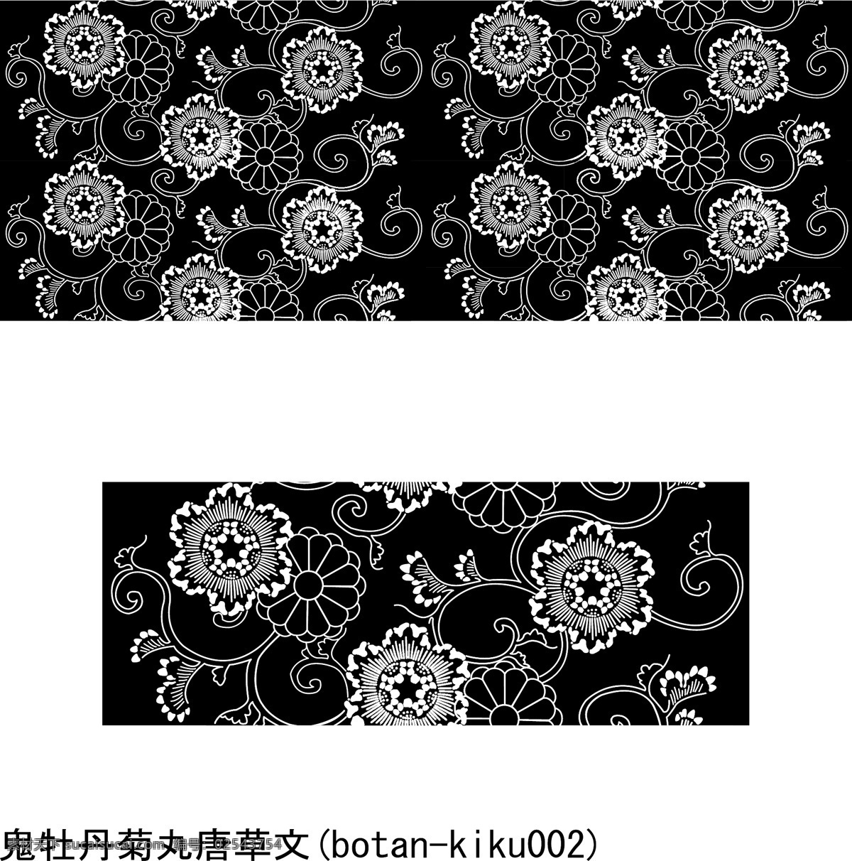 平铺 背景 矢量 系列 黑色