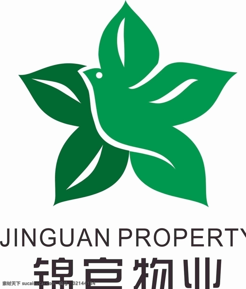 锦官 丽城 logo 锦官丽城 标志 标识 物业 logo设计