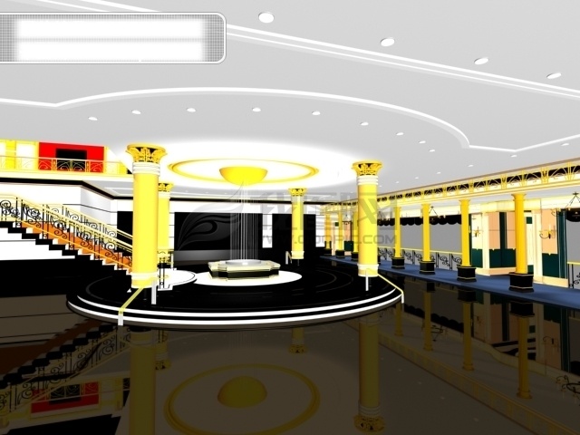 3d 酒店 厅堂 3d设计 3d素材 3d效果图 酒店厅堂设计 矢量图 建筑家居