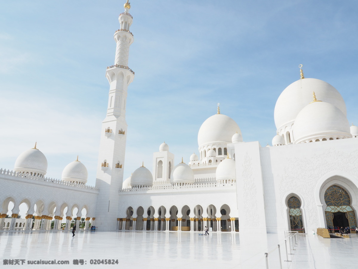 阿布扎比 城市风景 海外风景 清真寺 迪拜 旅行风景 旅游摄影 国外旅游