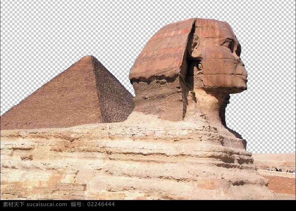 狮身人面像 金字塔 埃及 源文件库