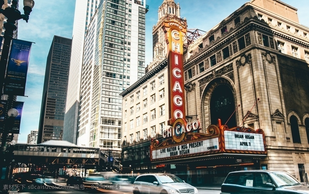 城市街景 城市 街景 国外 芝加哥 车水马龙 共享摄影图 旅游摄影 国外旅游