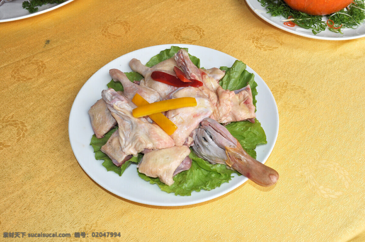 盐焗海鸭 海鸭 鸭子 粤菜 美食 菜式 食物原料 餐饮美食