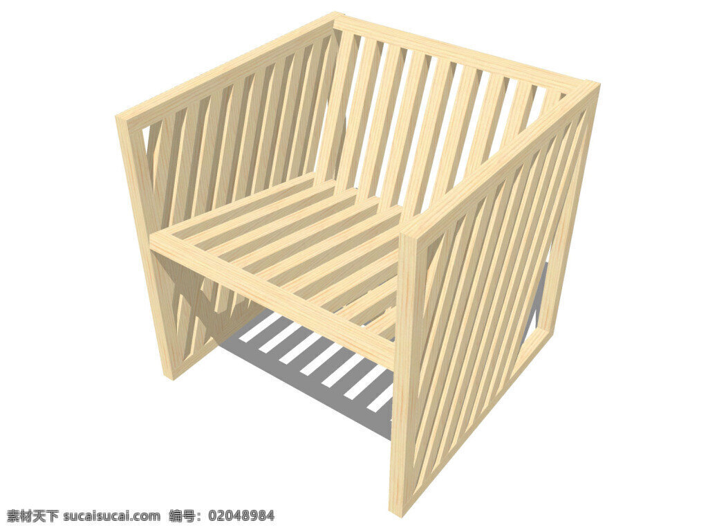 代 家居 卧室 创意 su 模型 效果图 椅子 木纹 3d模型 木制 模型效果图