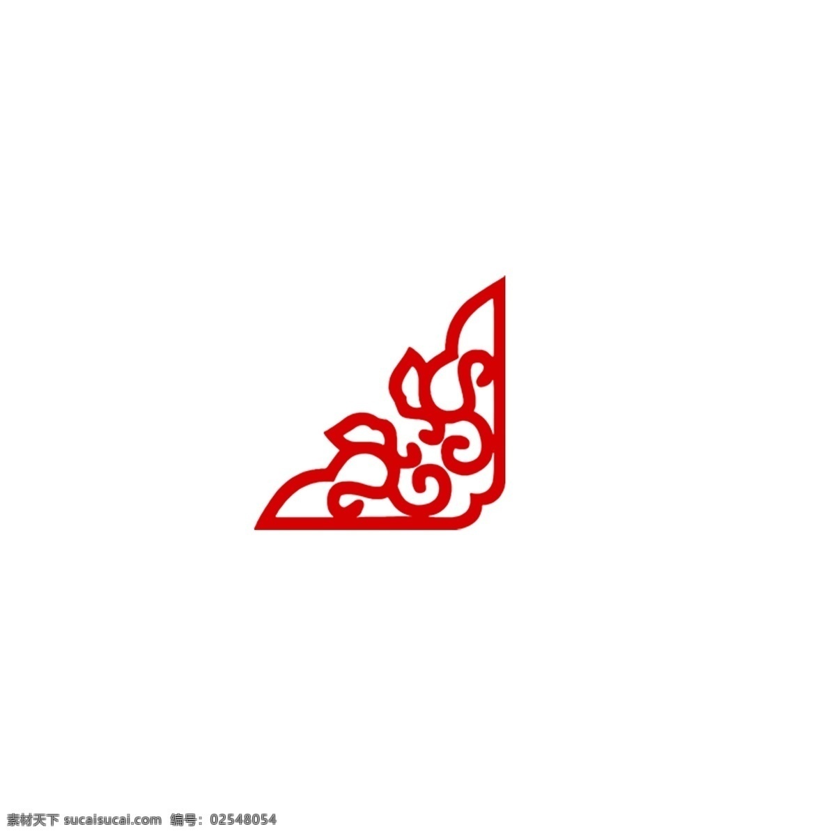 红色 花纹 图案 免 抠 图 卡通花纹 红色花纹 卡通图案 卡通插画 古典花纹图案 方框 免抠图