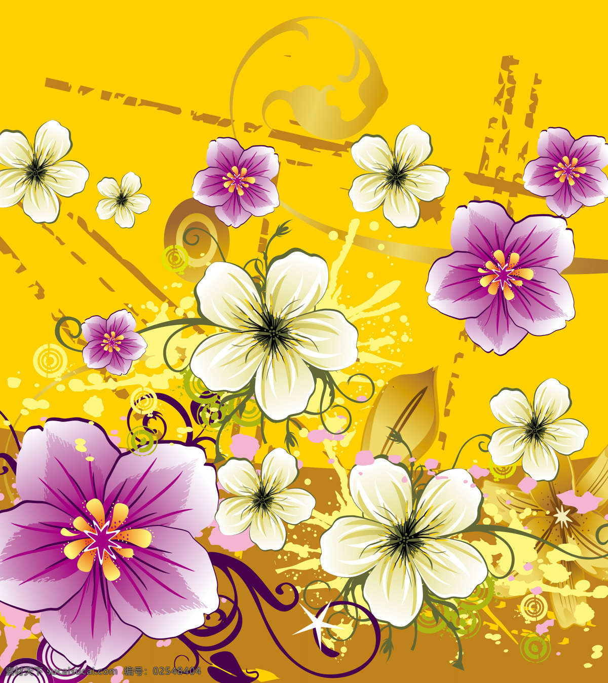 美丽的花 花 野花彩绘 背静图 风景画 壁纸 电脑壁纸 手机壁纸 高清图纸 自然景观 自然风光