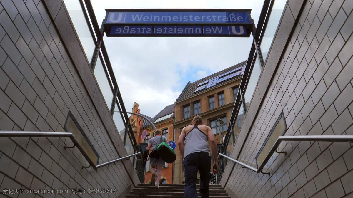 weinmeisterstasse 地铁站 入口 城镇和城市 运输 柏林 德国 城市 欧洲 城市的 资本市 有轨电车 火车站 站 火车 地铁 地下的