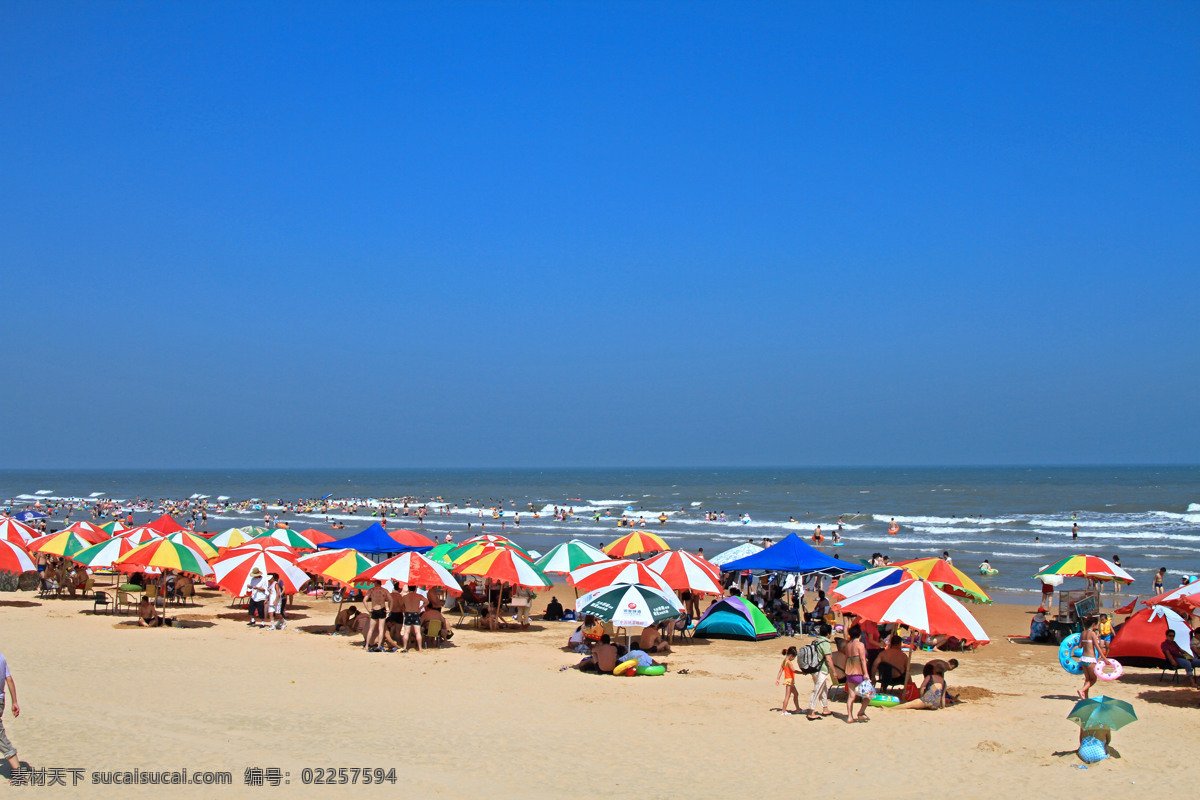 海边风景 大海 国内旅游 海边 海滩 蓝天 旅游 旅游摄影 沙滩 边风景 游泳 游客 游人 旅客 帐蓬 休闲 fenghc 山东 psd源文件
