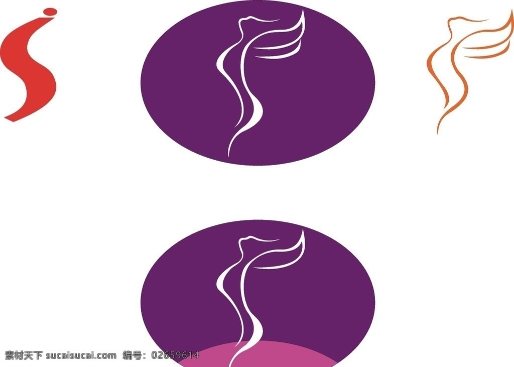 s形字母 人体 s形logo 人体线条 形体美女 标志 企业 logo 标识标志图标 矢量