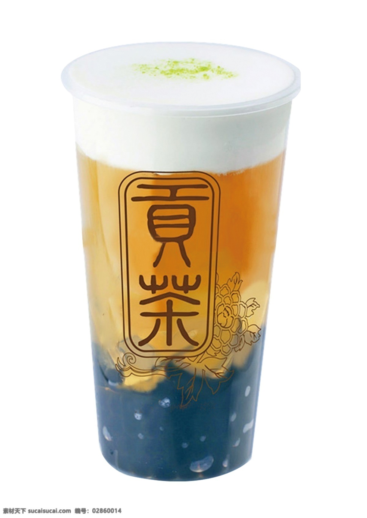 珍珠奶盖茶 贡茶 珍珠奶茶 奶盖茶 奶茶 珍珠茶