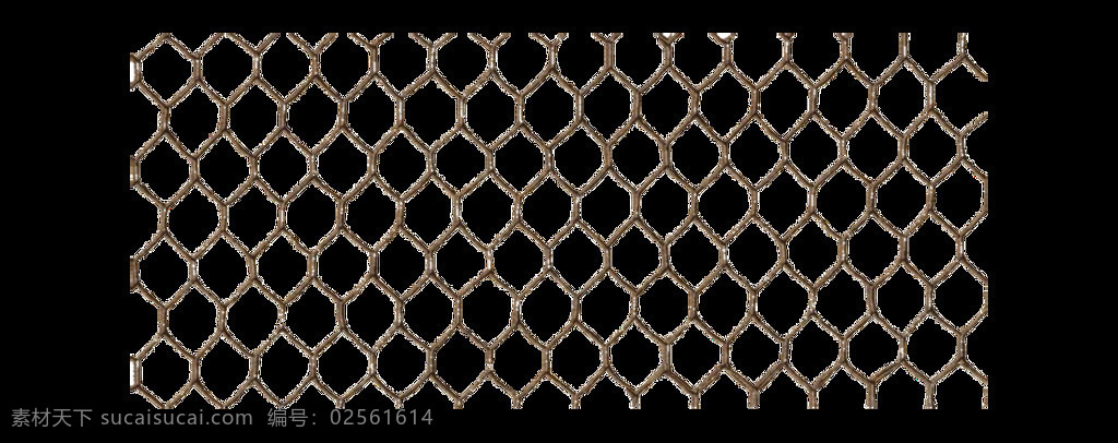 黑色 多边形 钢丝 网 元素 钢丝网 免扣 实物