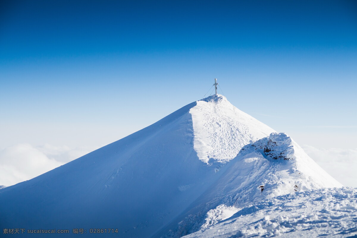 玉龙雪山 风景 高清 雪山 山顶 高山 山峰 雪域高山