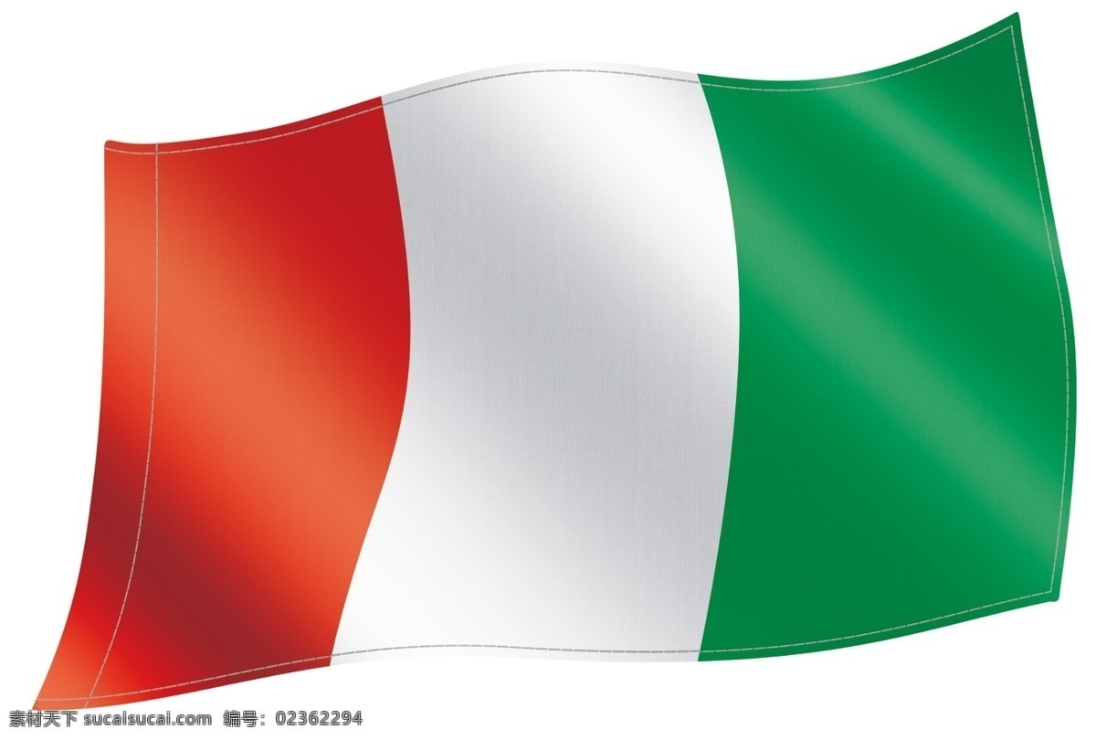 意大利 国旗 分层 意大利国旗 源文件 psd源文件