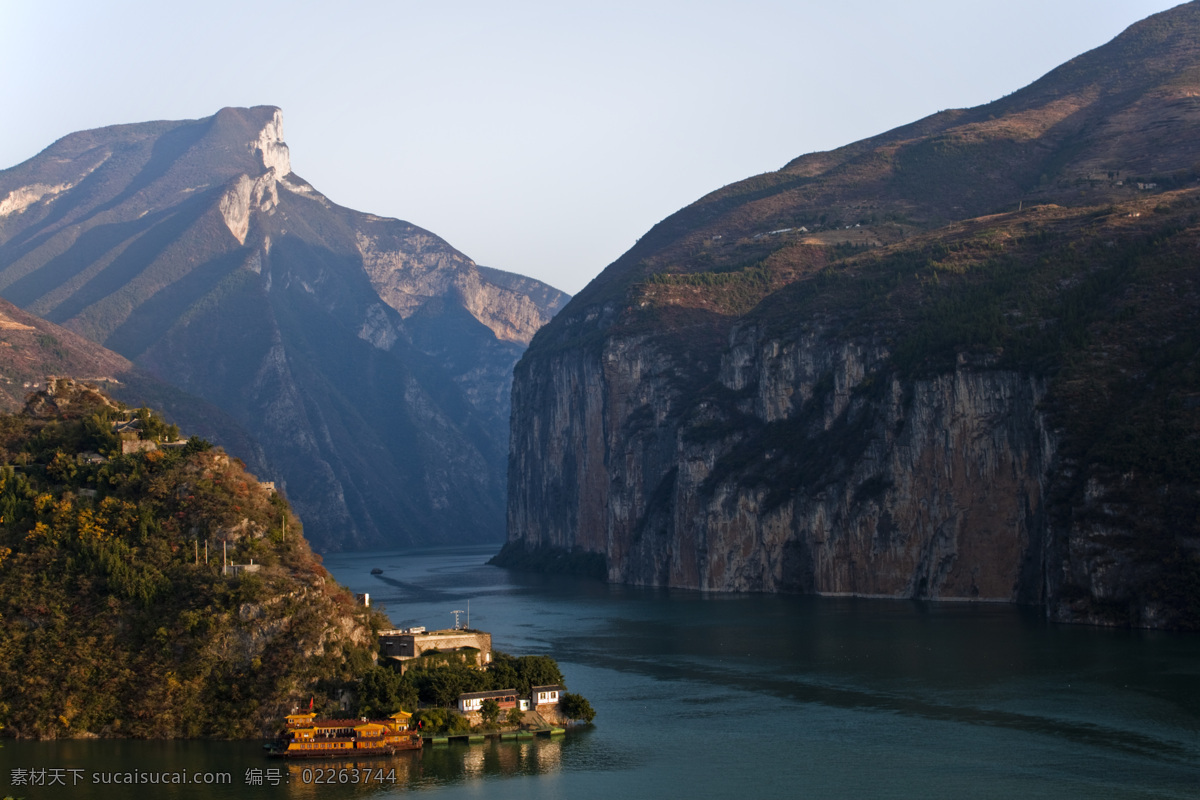 瞿塘峡 长江 三峡 蓄水 峡谷 国内旅游 旅游摄影