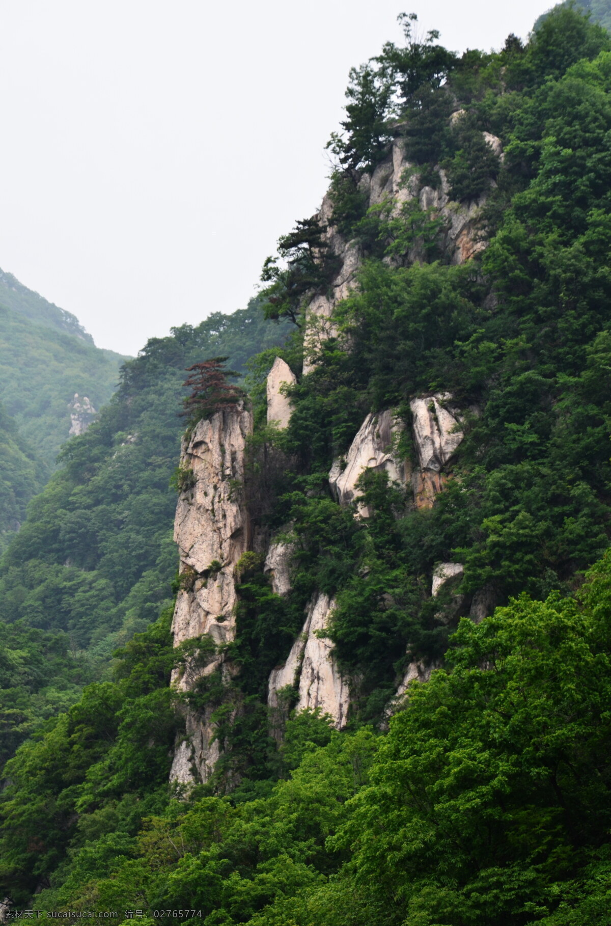 五垛险峰 山体 峭壁 山树 自然风景 自然景观