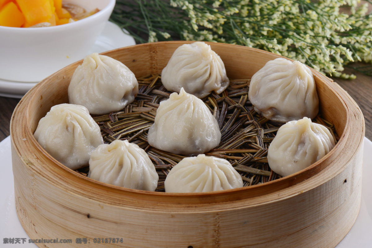 包子 汤包 无锡小笼 小笼包 鲜肉包 中式点心 餐饮美食 传统美食