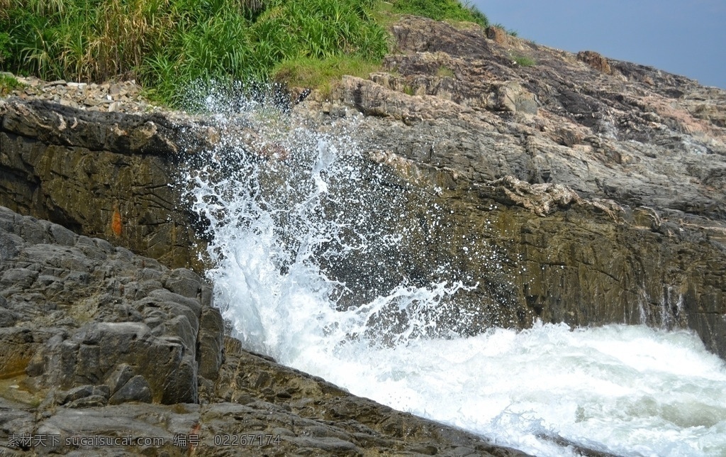 海边 山东海边 浪花 海边浪花 浪花飞溅 自然景观 自然风景 摄影专辑