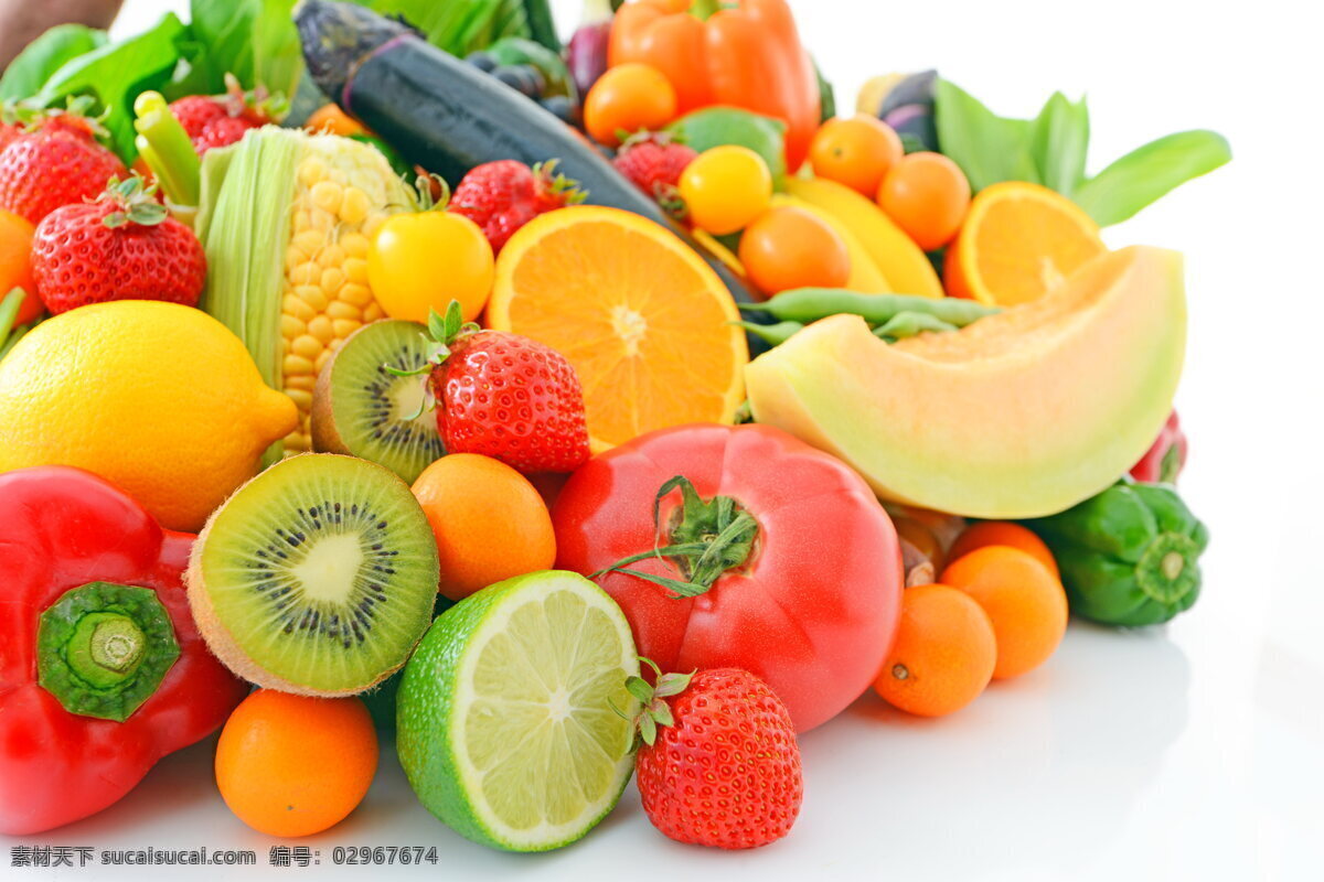 蔬菜和水果 食物 蔬菜 食品 新鲜 美味 美食 素食 蔬菜水果 水果 水果蔬菜 生物世界