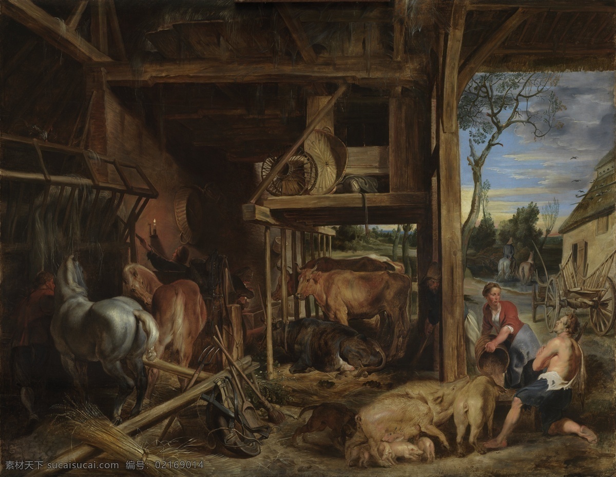 rubens 宫廷 人物 人体 油画 装饰画 paul son 德国 画家 彼得保罗 鲁本斯 peter prodigal the
