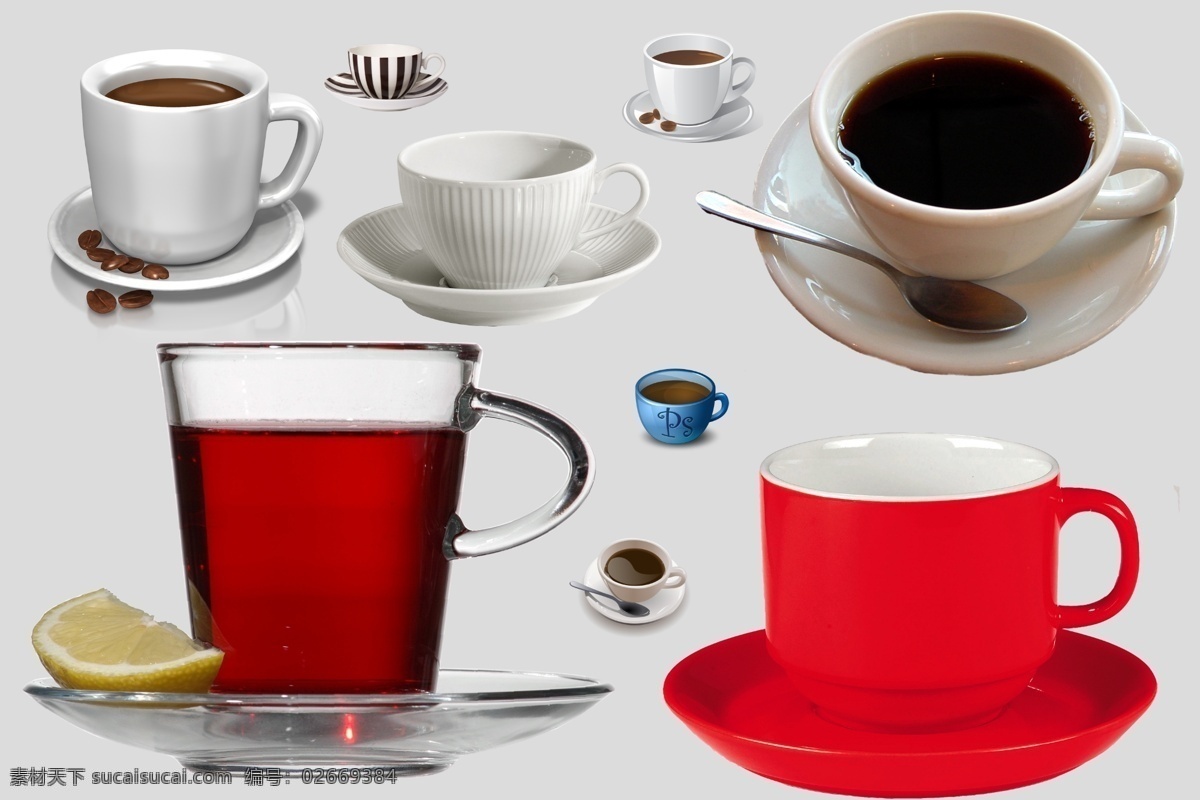 咖啡杯 png素材 透明素材 咖啡 玻璃杯 茶杯 杯子 红杯子 卡通杯 西式餐厅 喝咖啡 现磨咖啡 卡布奇诺 非 原创 透明 合 辑 分层