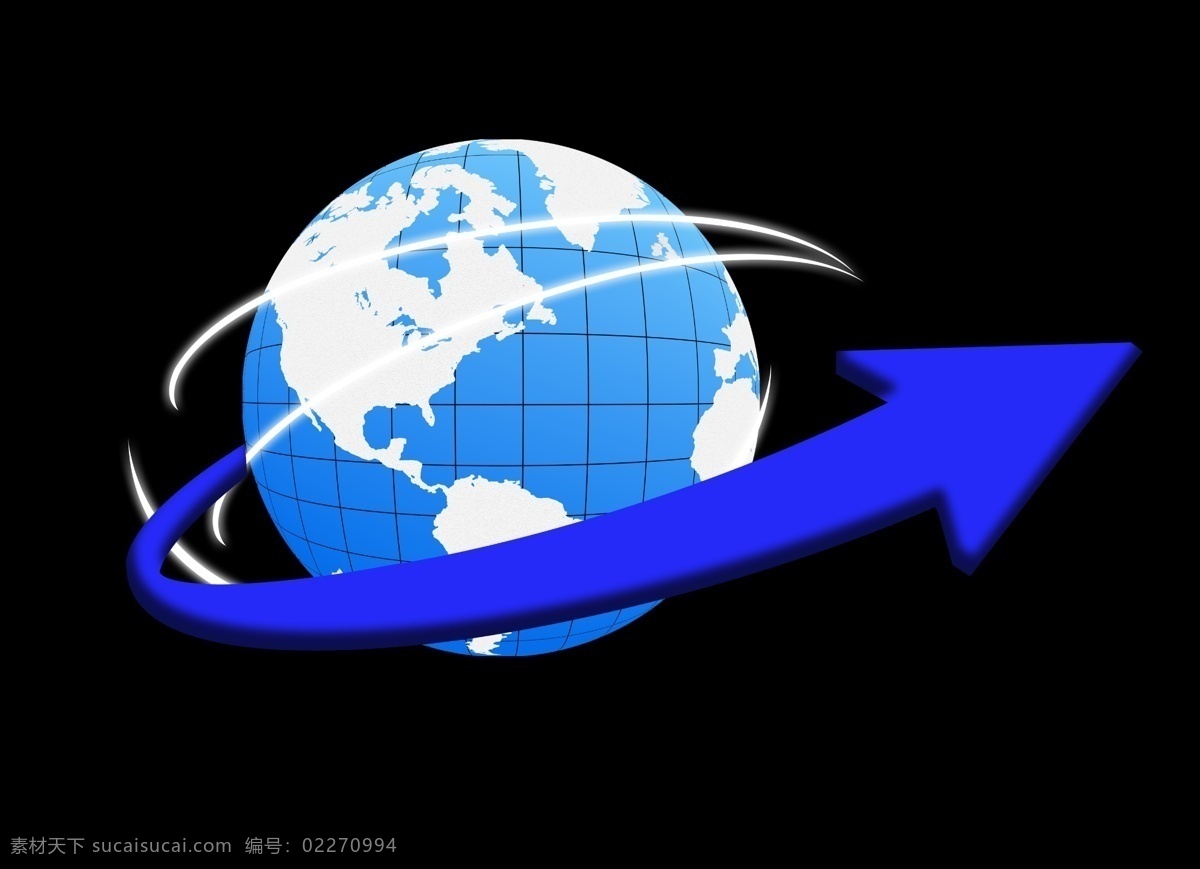 地球 分层 光线 光晕 箭头 源文件 地球素材下载 地球模板下载 矢量图 其他矢量图