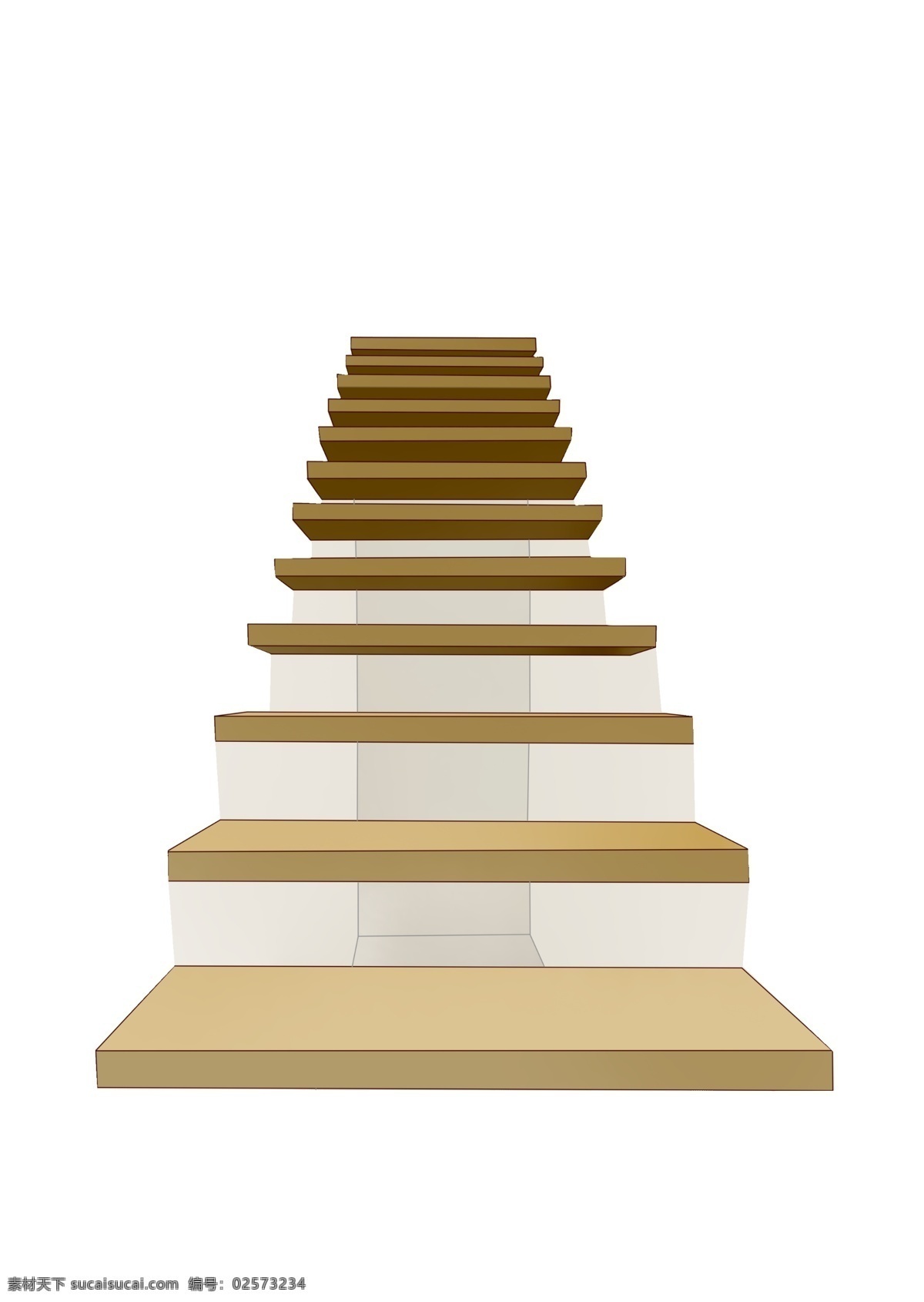 天桥 楼梯 装饰 插画 天桥楼梯 黄色的楼梯 漂亮的楼梯 创意楼梯 立体楼梯 精美楼梯 卡通楼梯