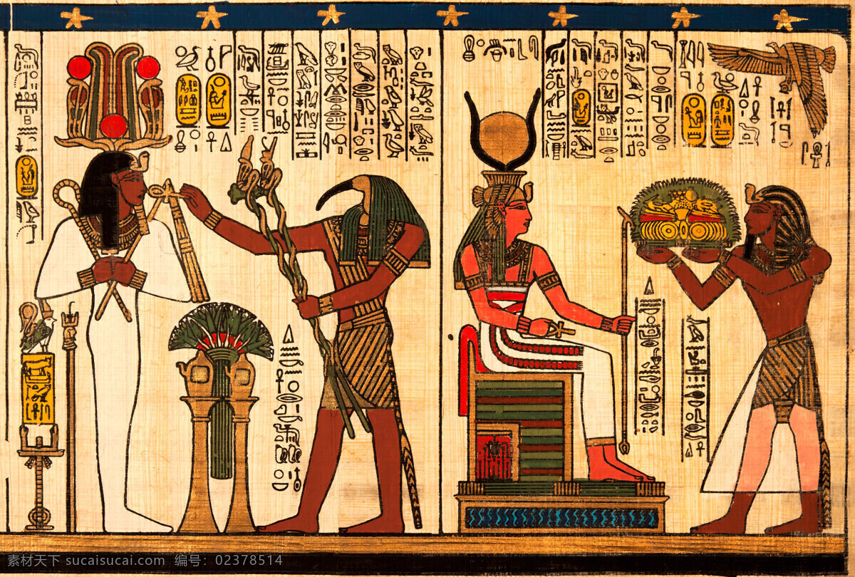 埃及法老王后 埃及法老 埃及王后 埃及女人 埃及传统图案 埃及图腾 埃及壁画 古埃及文化 其他艺术 文化艺术 黑色